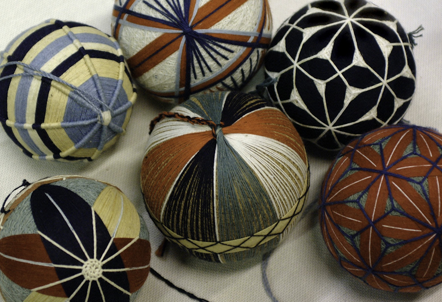 Japanese Yarn Ornaments