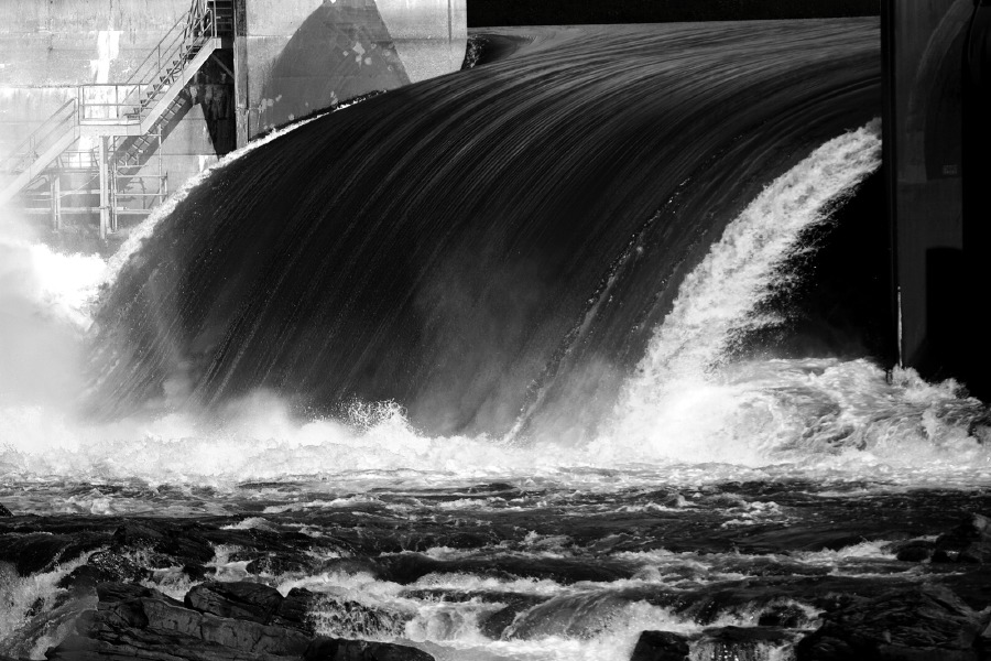 Turner Falls Hydro, Spring Melt 1