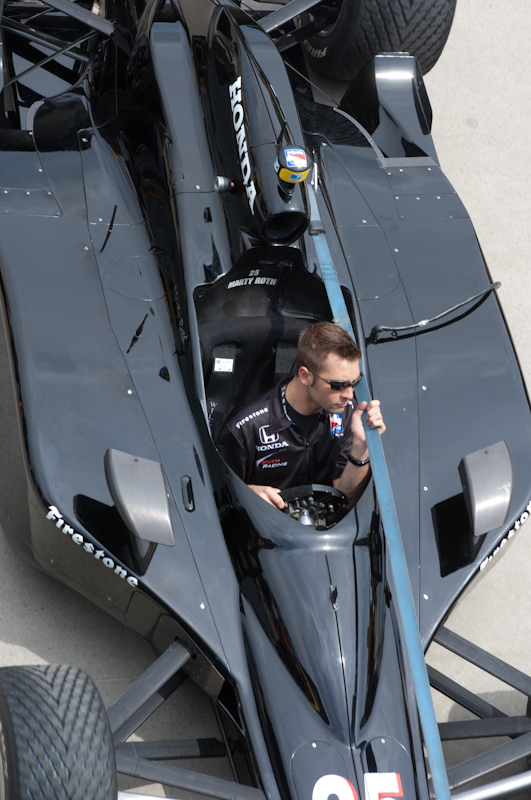 Indi 500 Car From Above