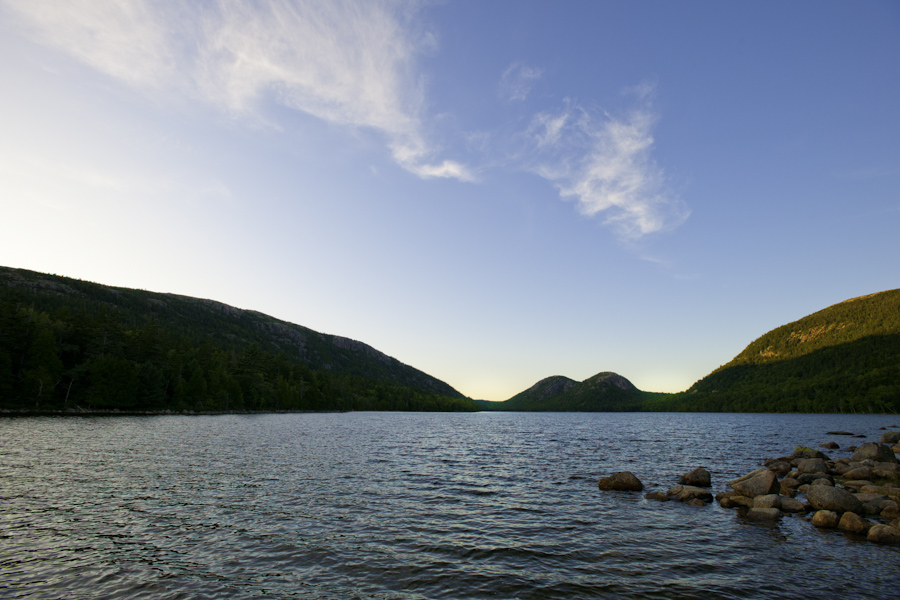 Jordan Pond Sunset