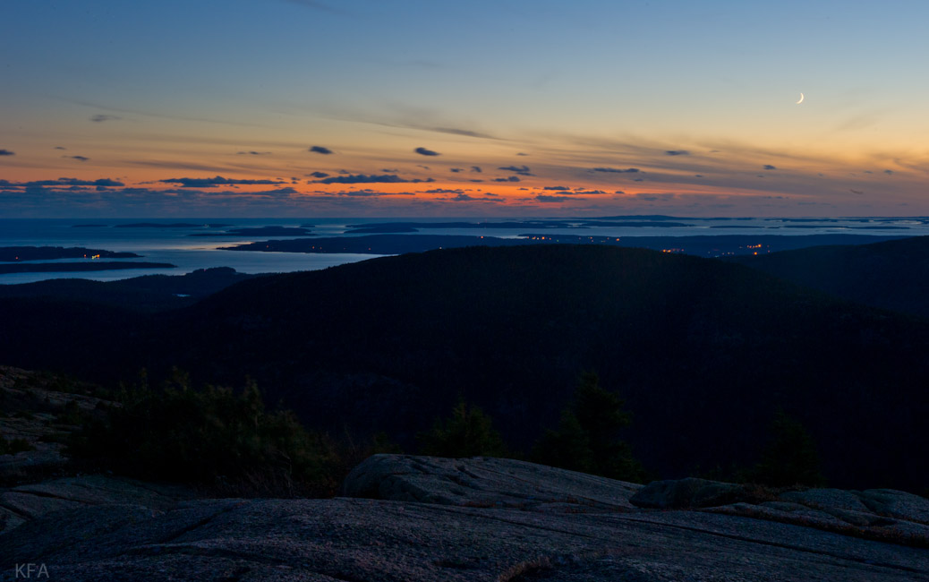 Cadillac Mountain Sunset 2