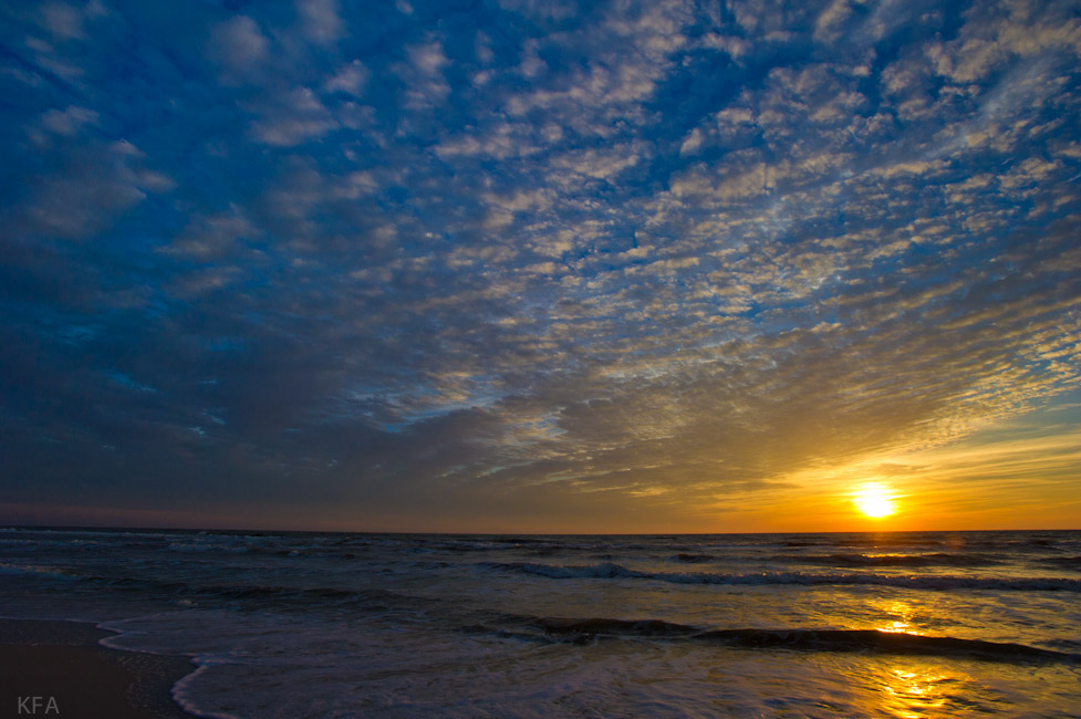 St Jo Beach Sunset 1