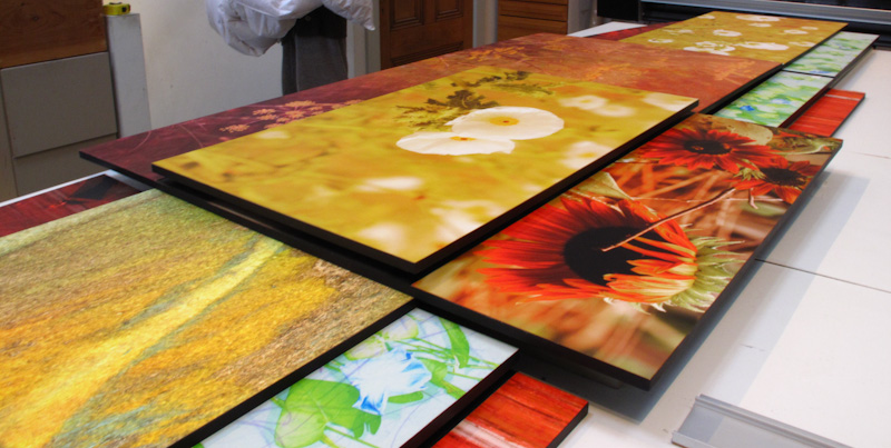 Panels Being Assembled in Studio