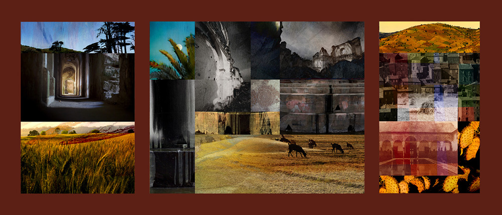 Antigua Mission Triptych