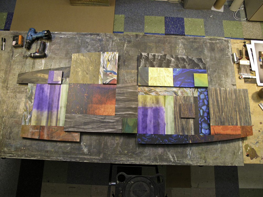 Work Table in Studio