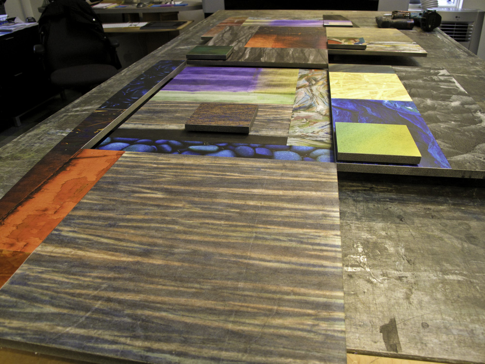 Work Table in Studio