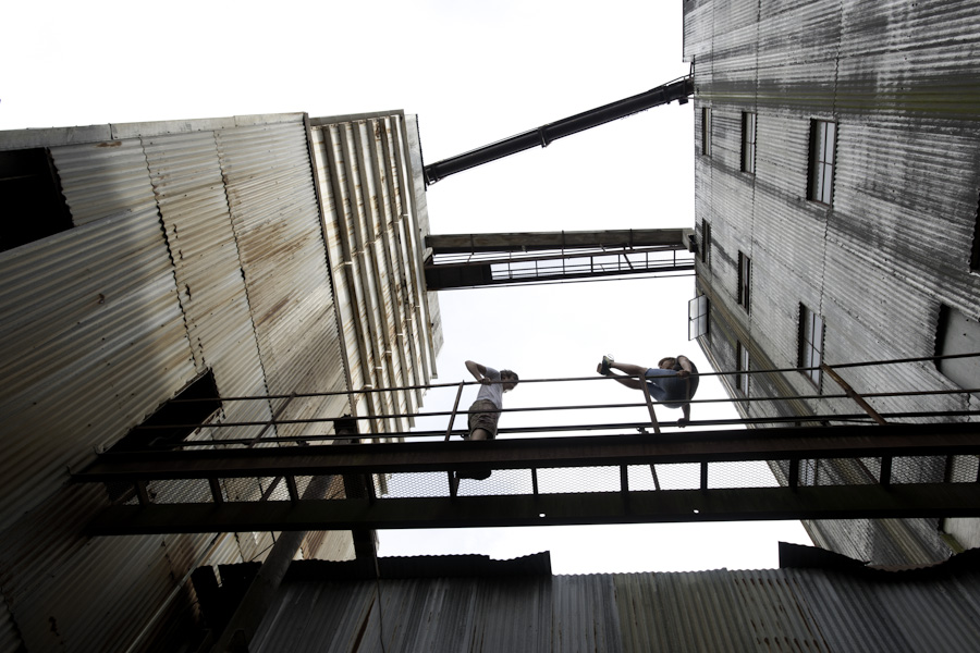Silo Bridge, Max and Sarah